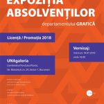 Expoziția absolvenților departamentului Grafică 18 iulie 2018 Universitatea Națională de Arte București